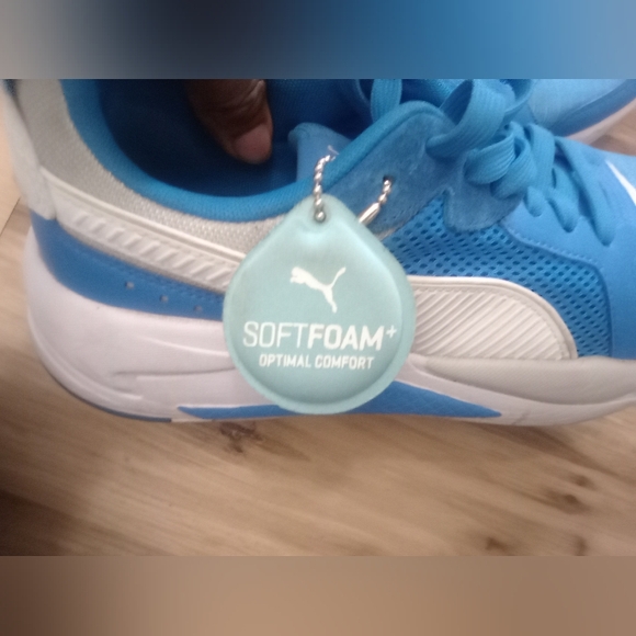 Mens Puma X-RAY color block blue/white and gray sneakers - Picture 15 of 15